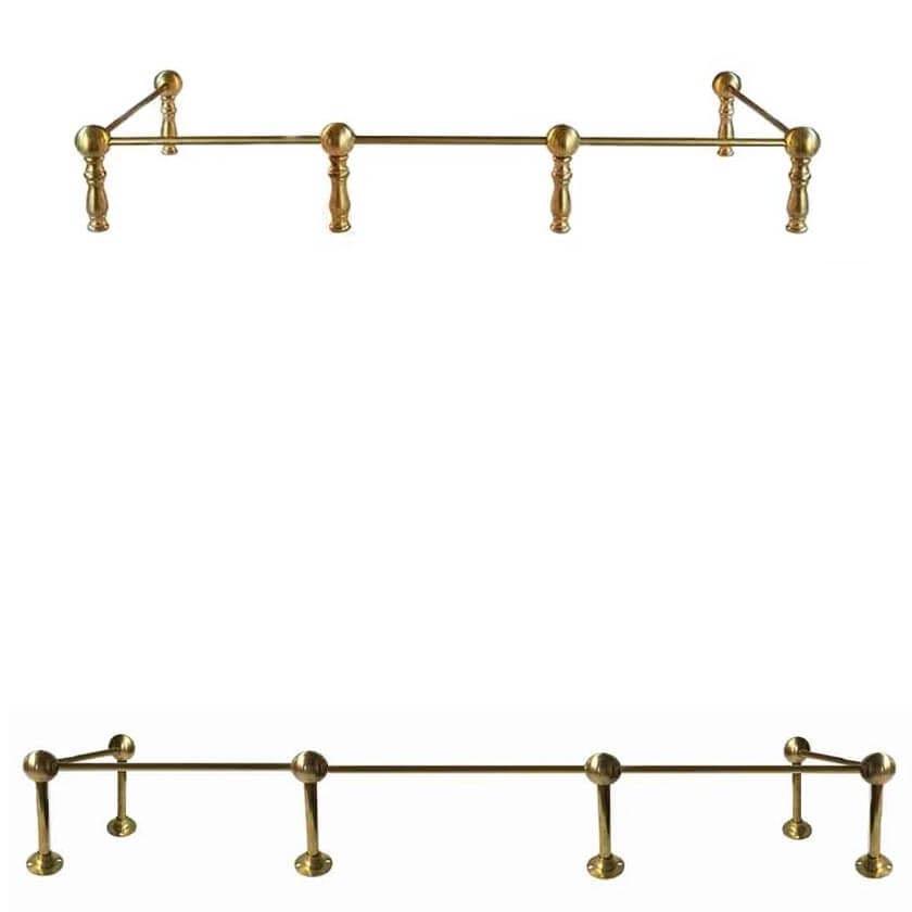 Customizable Brass Railings