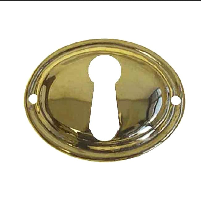 Oval Drawer Keyhole Cover - Paxton Hardware ltd