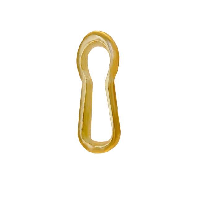 Brass Insert Escutcheon for cabinet doors and drawers - Paxton Hardware