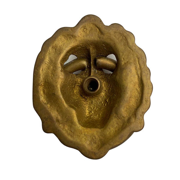 Lion Door Pull – Brass Retro Antique Chinese Circular Ring Beast Head Building Bronze Pull – 7.5