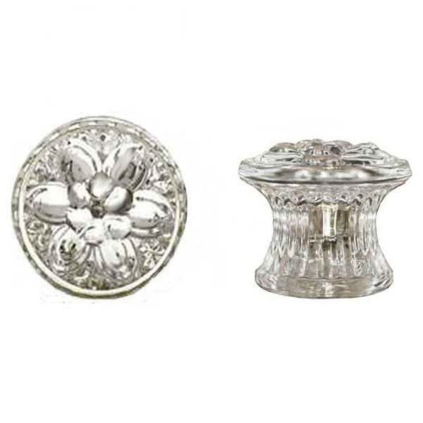 Pattern Glass Cabinet Knobs - Paxton Hardware