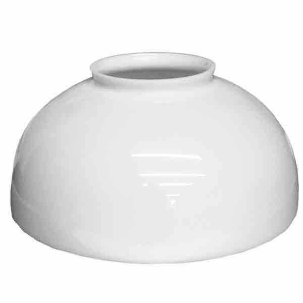 Opal Glass Dome Lampshade, 14 inch - Paxton hardware ltd