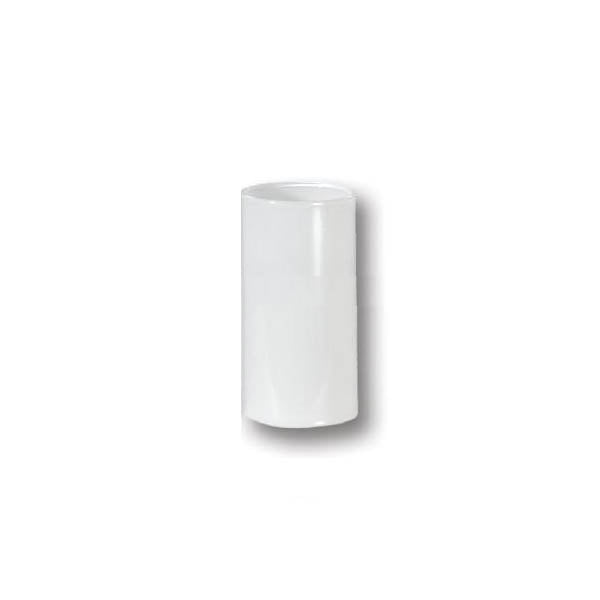 White Plastic Candle Sleeve, 2" - Paxton Hardware