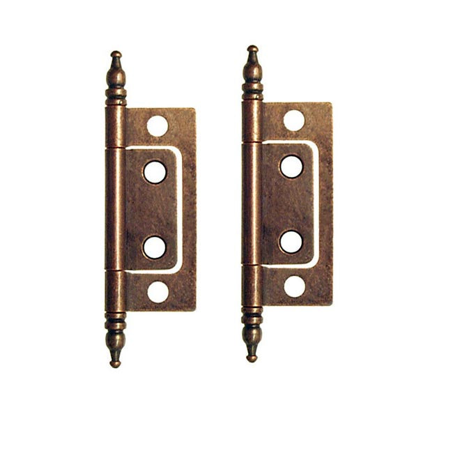 No Mortise Hinges for Cabinet Doors, 2 inch - Paxton hardware ltd