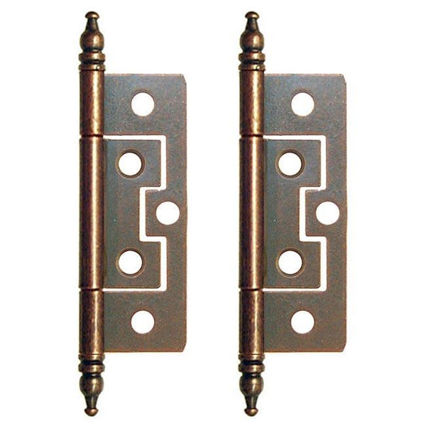 No Mortise Cabinet Door Hinges, 2-1/2 inch - Paxton Hardware