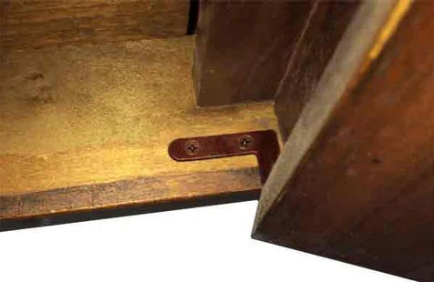 Installed Knife Hinge for cabinet doors - Paxton Hardware