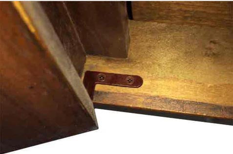 Knife hinge installed - Paxton Hardware