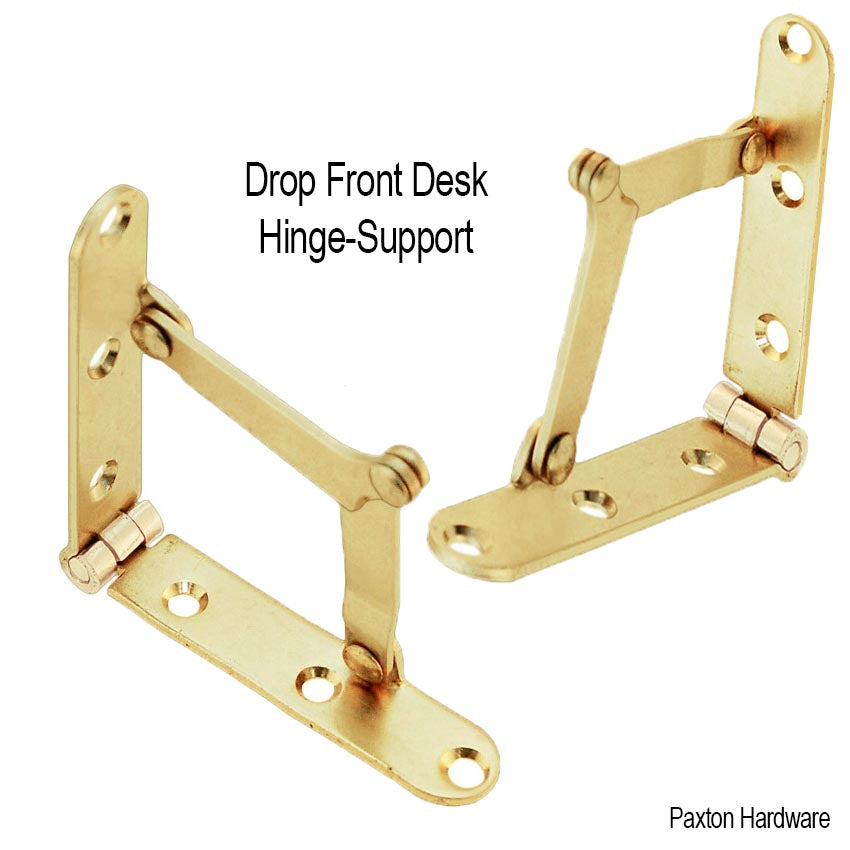 Slant front desk hinge support - Paxton Hardware