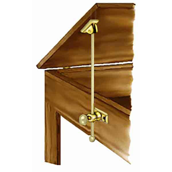 Drafting Table Support Installed- Paxton Hardware