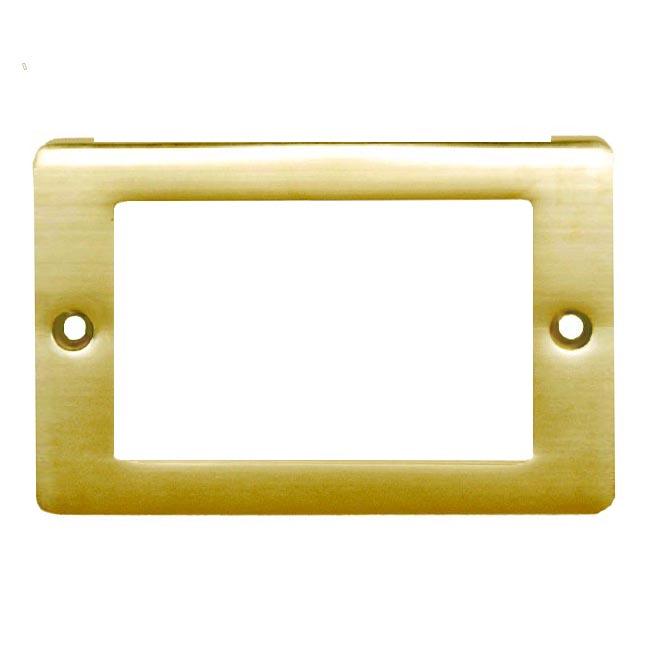 Solid Brass Label Holder for Drawers &amp; Boxes- Paxton Hardware