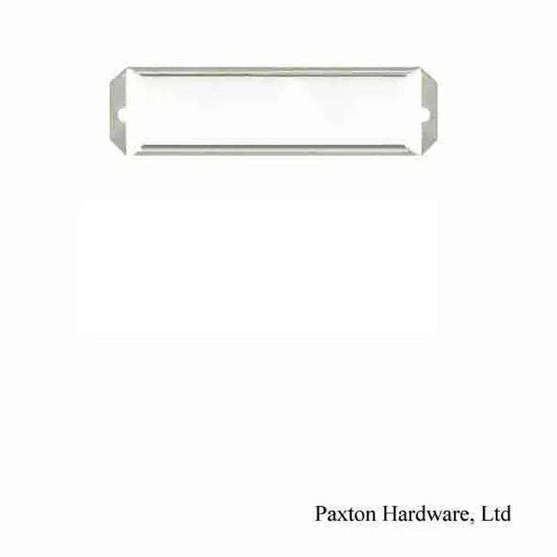Aluminum Card Holder with Label
