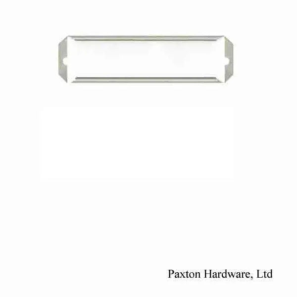 Aluminum Card Holder with Label