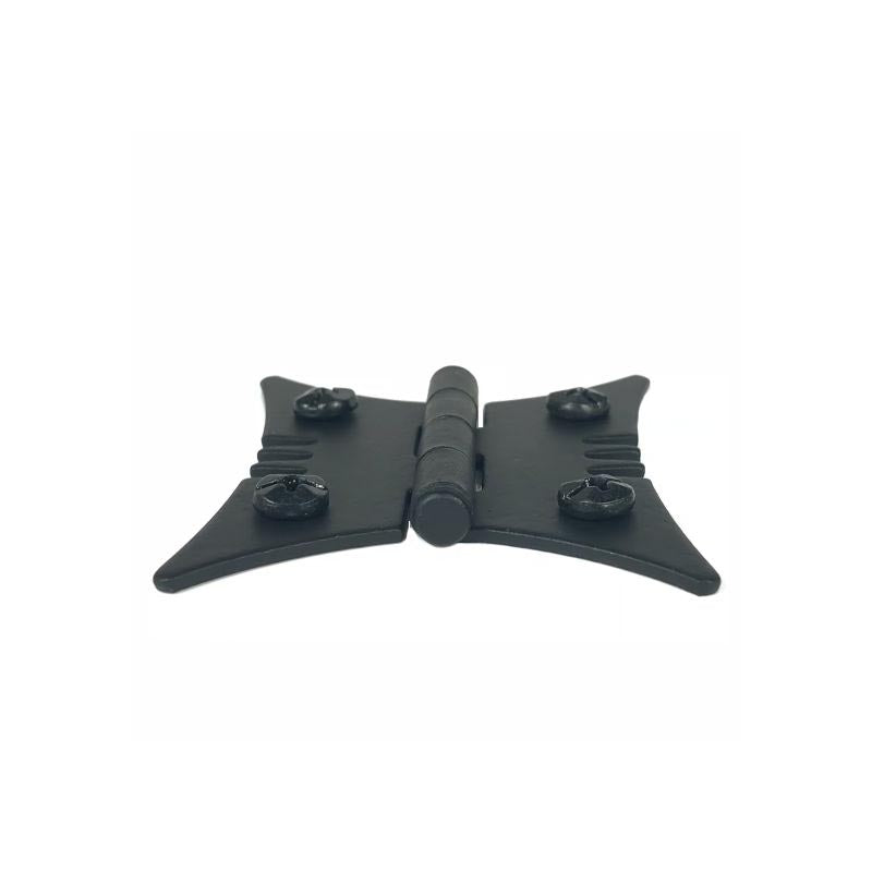 Black Butterfly Hinge for Cabinet & Furniture Doors - Paxton Hardware