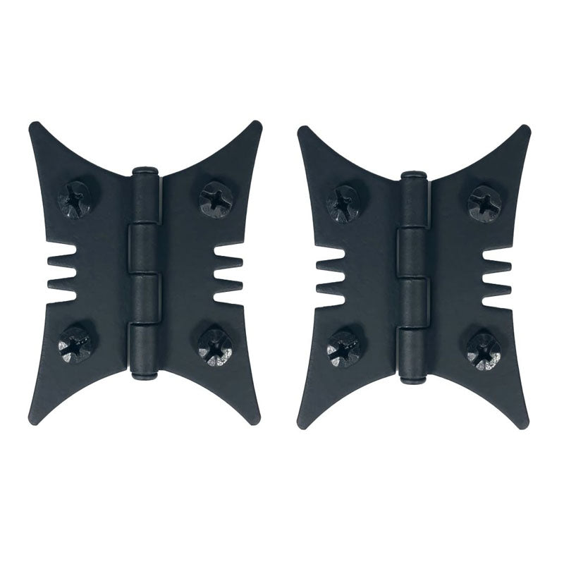 Black Butterfly Hinges for Cabinet Doors - Paxton Hardware