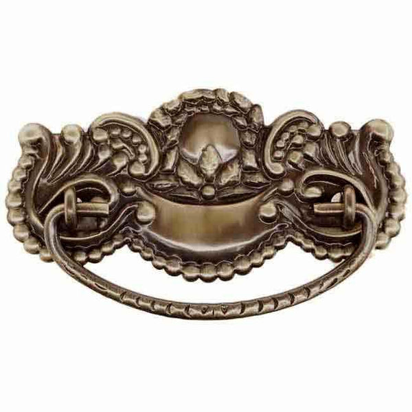 Victorian Cabinet Knobs, 1-3/8 Antique Brass - Paxton Hardware