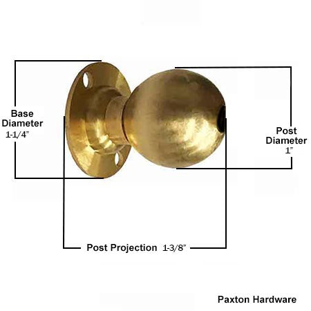 Wall mount railing post measurements - Paxton Hardware