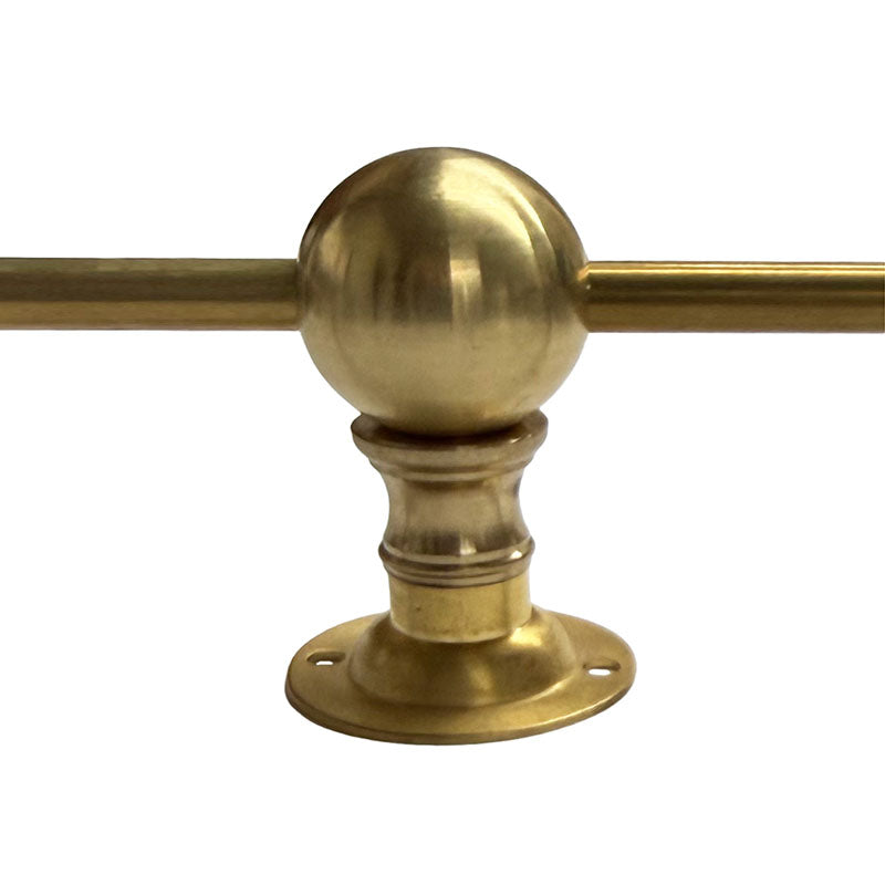 Center Post for low 1-5/8" Tipping Rail - Paxton Hardware