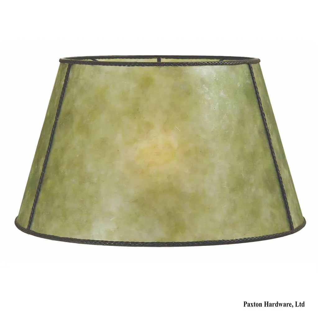 Large Green Mica Floor Lamp Shade  Paxton Hardware