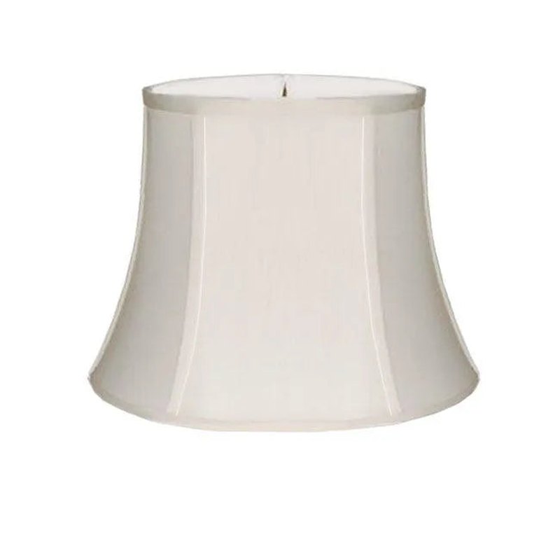Eggshell Silk Bell Lamp Shade - Paxton Hardware
