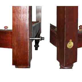 Installing a bed bolt