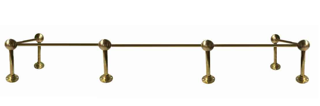 Mid Century Modern Rail  for furniture, book shelves and  kitchen cabinet tops