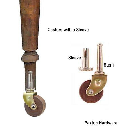Installing a grip neck caster