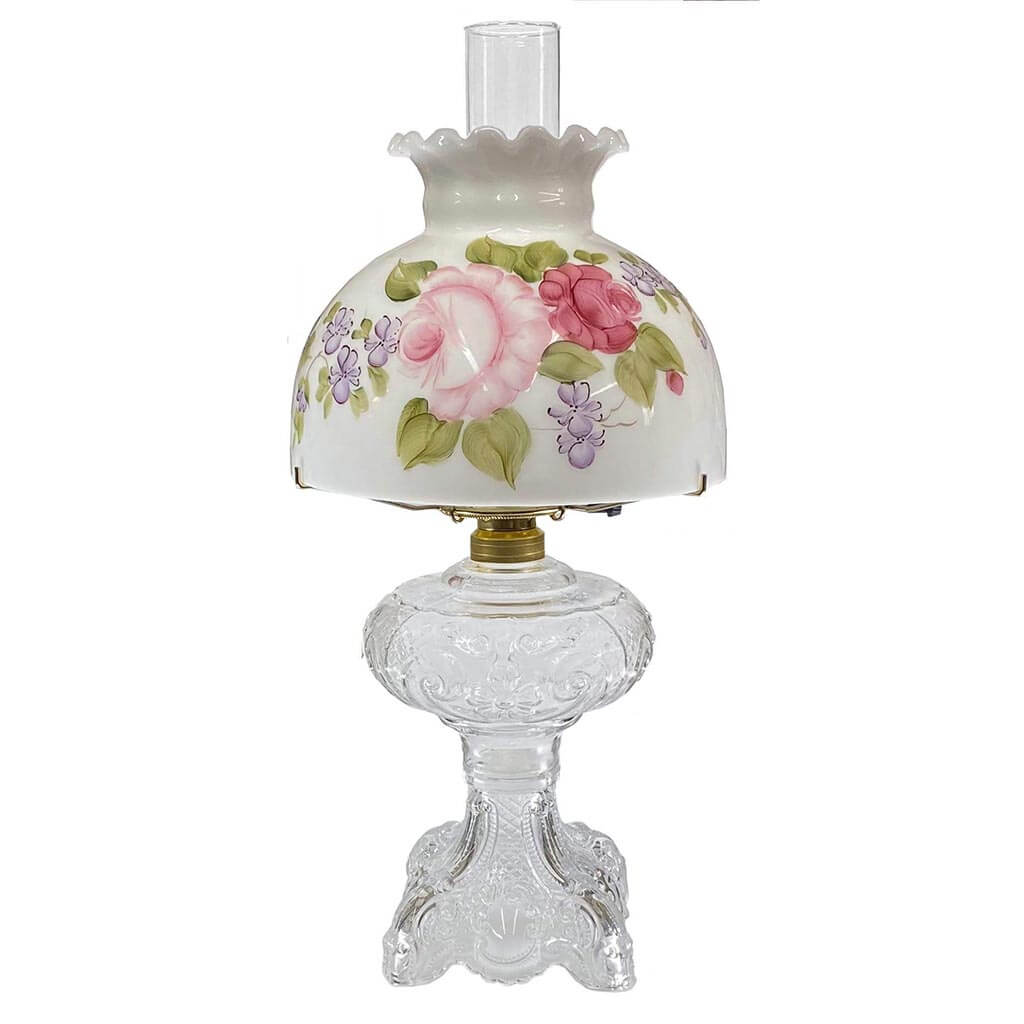 Victorian Rose Table Lamp - Paxton hardware ltd