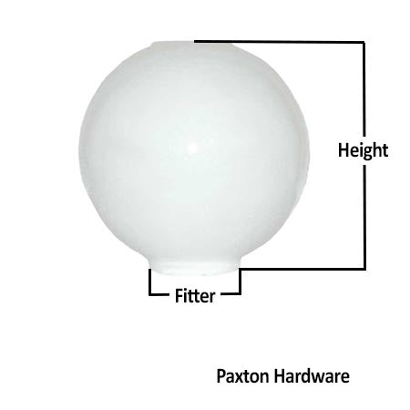 How to measure a ball shade - Paxton Hardware
