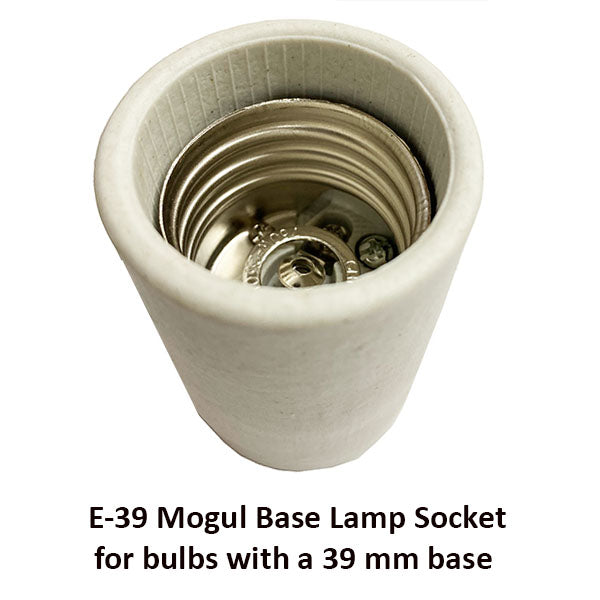 Large Mogul Lamp Socket Interior