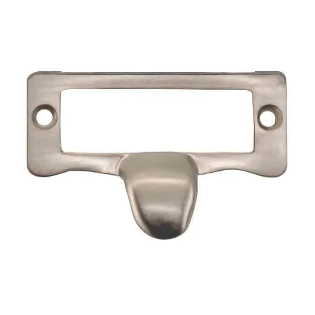 Satin Nickel Finger Pull Holders - Paxton hardware ltd