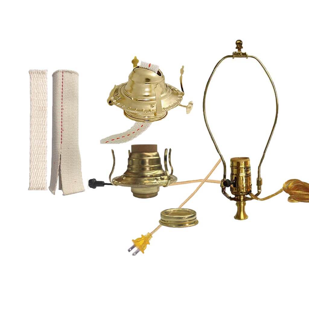Oil Lamp Parts for vintage lighting restoration