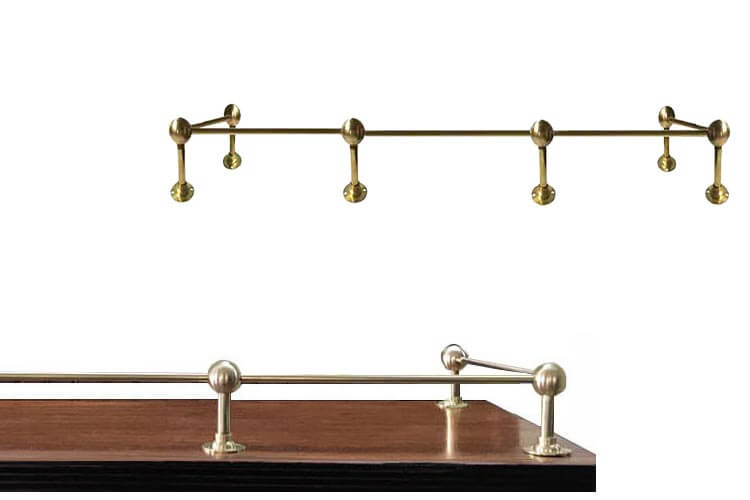 Brass Retro Railing  - Paxton Hardware