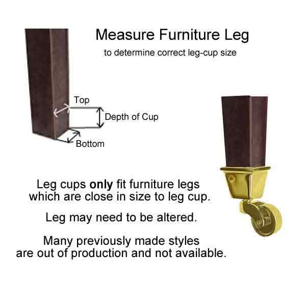 Installing a square cup caster - Paxton Hardware