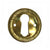 Round Brass Keyhole Cover with rope edge