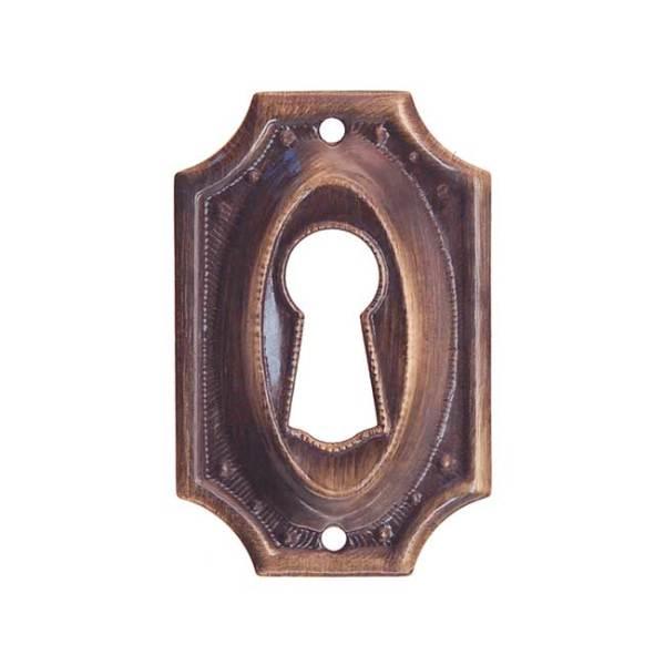 Antique Sheraton Keyhole Covers - Paxton Hardware ltd