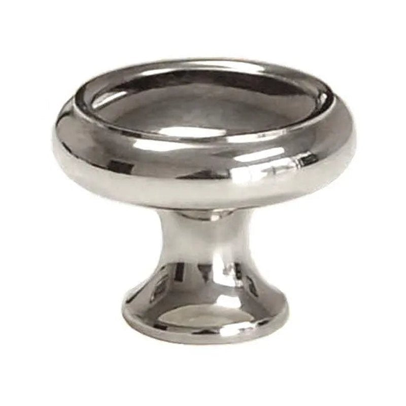 Mid Century Nickel Cabinet Knob, Paxton Hardware, Ltd