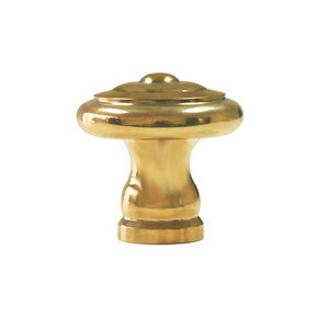 Versatile Brass Cabinet Knob, Paxton Hardware