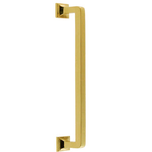 Cabinet Door Handle, 12" Solid Brass, Paxton Hardware