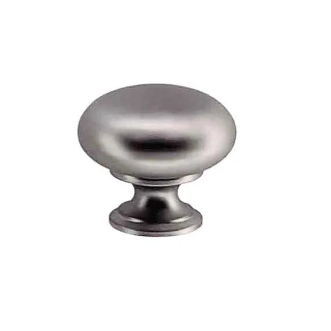 1" Nickel Cabinet Knobs with Satin Finish, Paxton Hardware