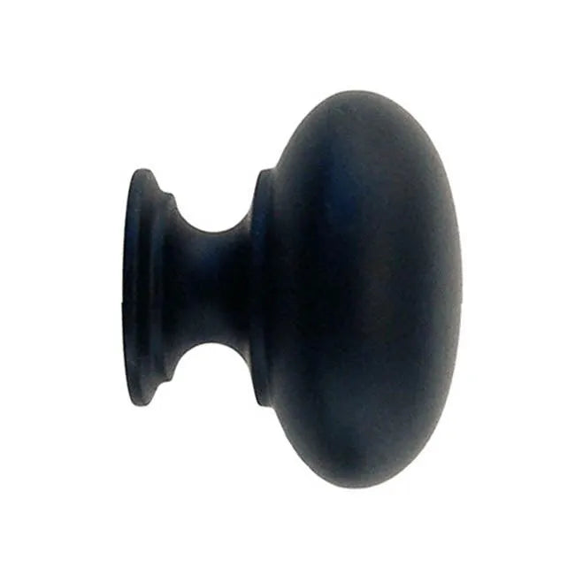 Black Cabinet Knobs, 1-1/4 inch - Paxton Hardware ltd