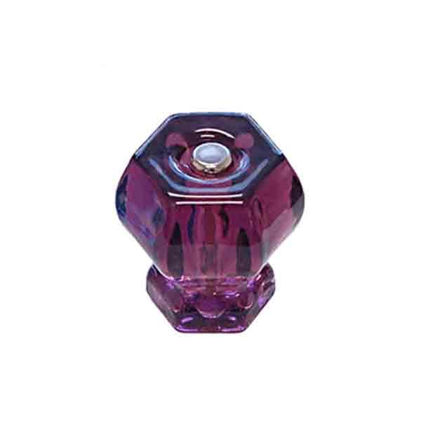 Purple Glass Cabinet Knobs - Paxton Hardware ltd