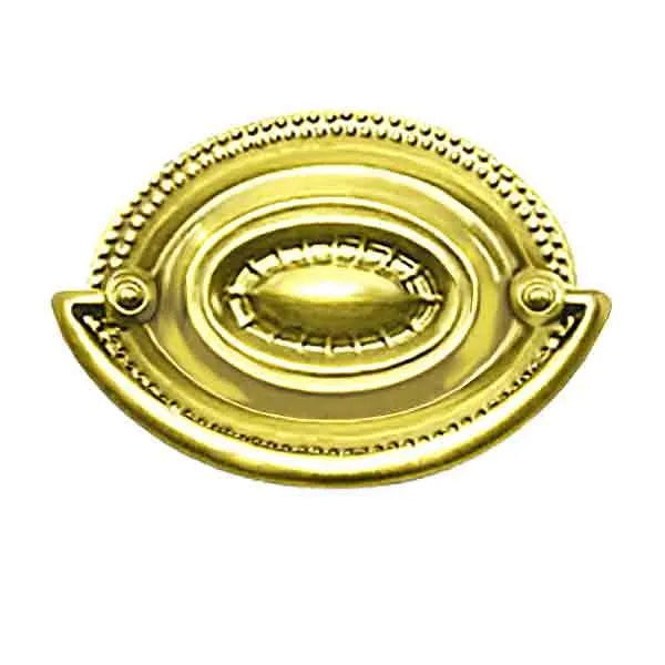 Oval Hepplewhite Brasses, medium Starburst - Paxton Hardware ltd