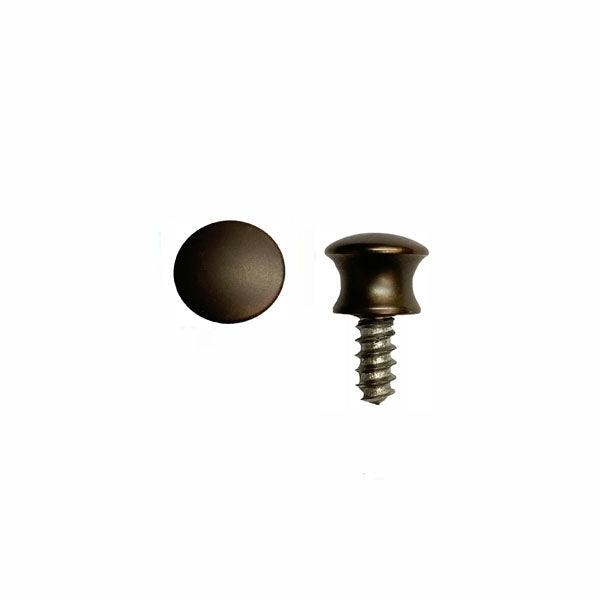 Small Antique Brass Knobs, 3/8"