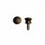 Small Antique Brass Knobs, 3/8"