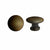 Antique Brass Knobs, 3/4"
