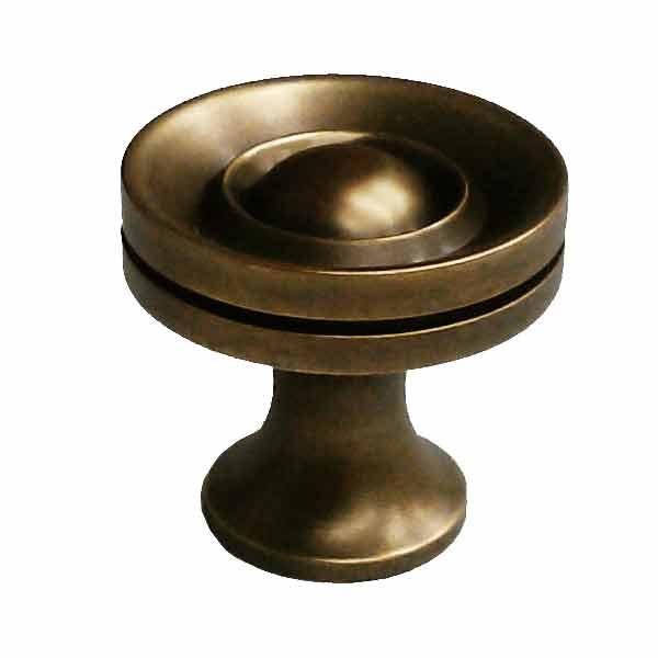 Antique Brass Knobs for Furniture, 1 inch - Paxton Hardware ltd