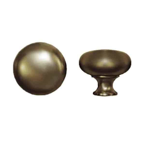 Antique Brass Knobs for Furniture, 5/8 inch - Paxton Hardware