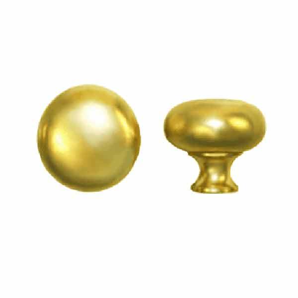 Brass Cabinet Knobs, 1-1/4 - paxton hardware ltd