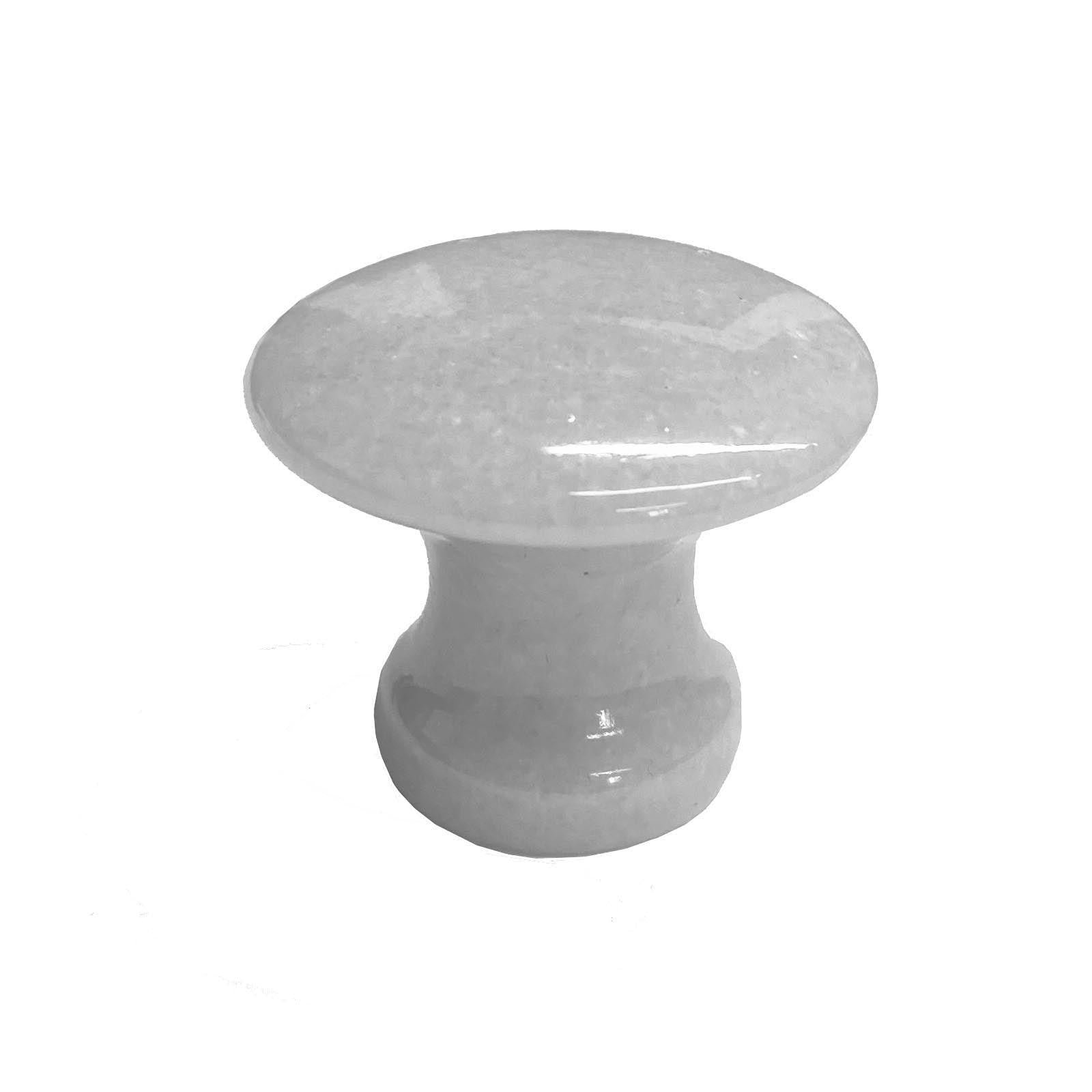 White Marble Cabinet Knobs - Paxton Hardware