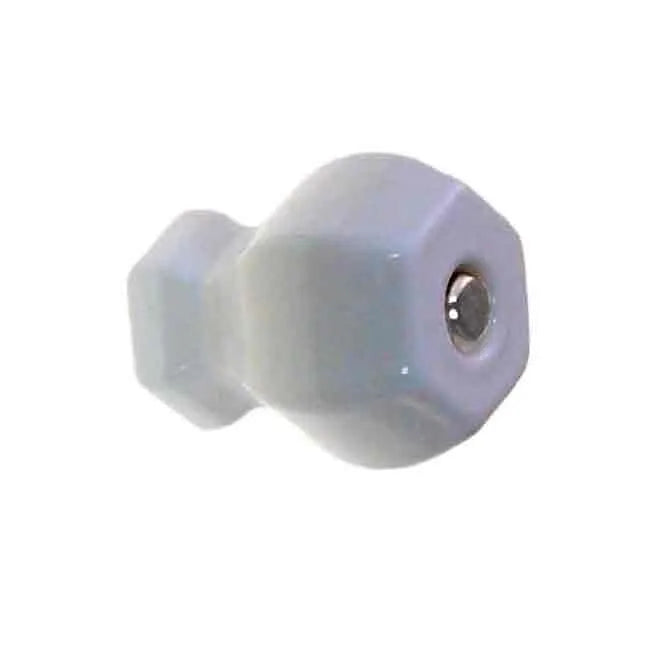 White Milk Glass Knobs - Paxton Hardware ltd